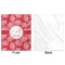 Coral Minky Blanket - 50"x60" - Single Sided - Front & Back