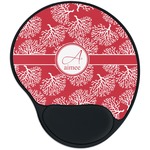 Coral Mouse Pad with Wrist Support