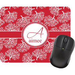 Coral Rectangular Mouse Pad (Personalized)