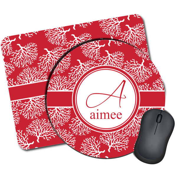 Custom Coral Mouse Pad (Personalized)
