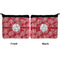 Coral Neoprene Coin Purse - Front & Back (APPROVAL)