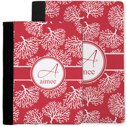 Coral Notebook Padfolio w/ Name and Initial