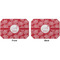 Coral Octagon Placemat - Double Print Front and Back