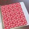 Coral Page Dividers - Set of 5 - In Context