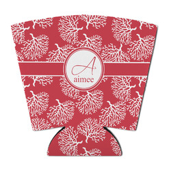 Coral Party Cup Sleeve - with Bottom (Personalized)