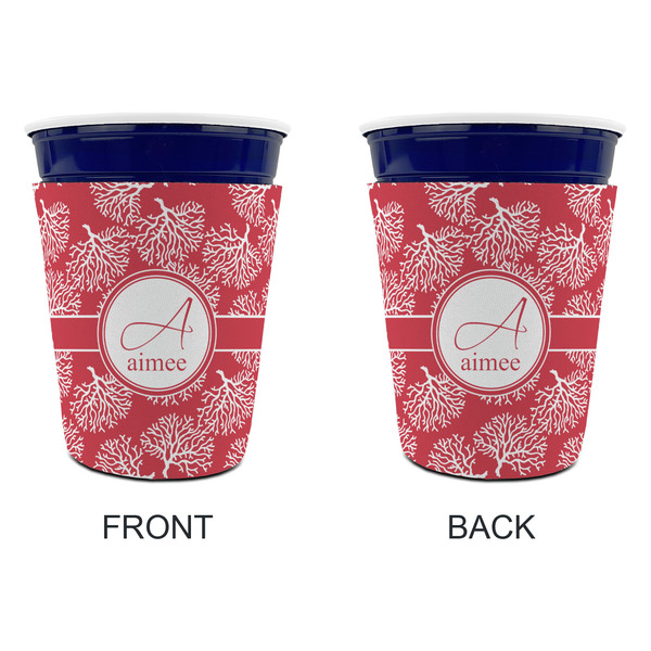 Coral Party Cup Sleeves - without bottom - Approval
