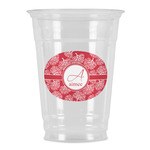 Coral Party Cups - 16oz (Personalized)