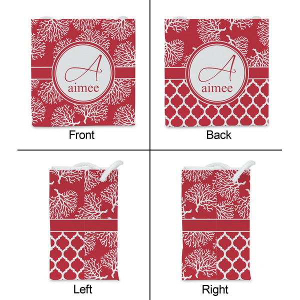 Coral Party Favor Gift Bag - Matte - Approval