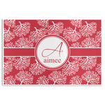 Coral Disposable Paper Placemats (Personalized)
