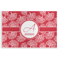Coral Disposable Paper Placemats (Personalized)