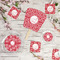 Coral Party Supplies Combination Image - All items - Plates, Coasters, Fans