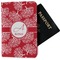 Coral Passport Holder - Fabric (Personalized)