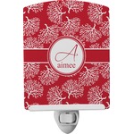 Coral Ceramic Night Light (Personalized)