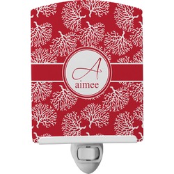 Coral Ceramic Night Light (Personalized)