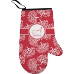 Coral Right Oven Mitt (Personalized)