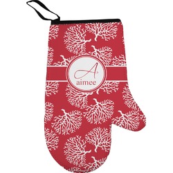 Coral Oven Mitt (Personalized)