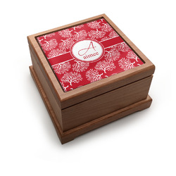 Coral Pet Urn w/ Name and Initial