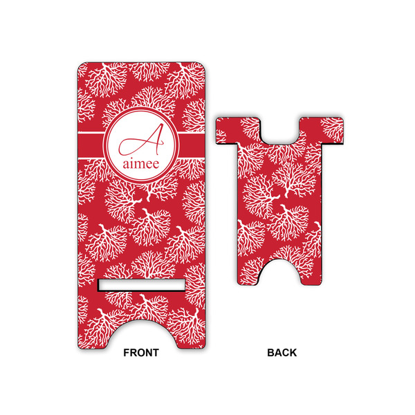 Coral Phone Stand - Front & Back