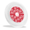 Coral Plastic Party Dinner Plates - Main/Front