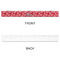 Coral Plastic Ruler - 12" - APPROVAL