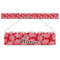 Coral Plastic Ruler - 12" (Personalized)