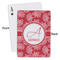 Coral Playing Cards - Approval