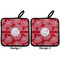 Coral Pot Holders - Set of 2 APPROVAL