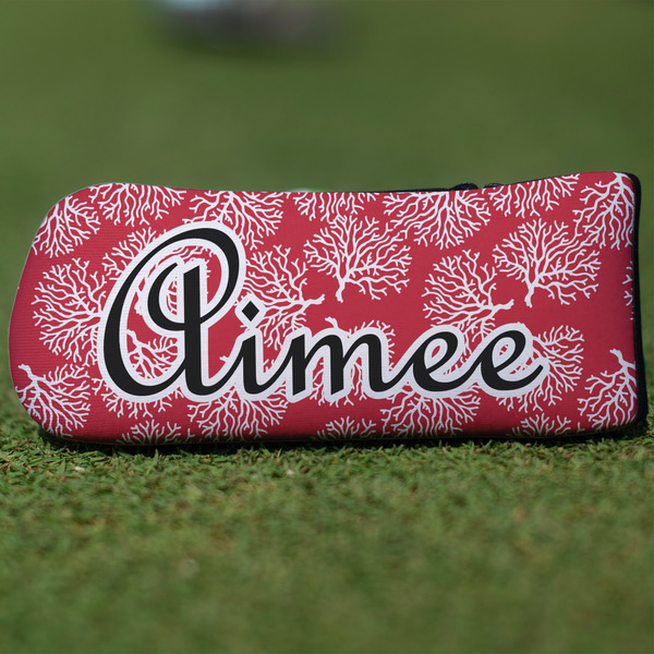 Custom Coral Blade Putter Cover (Personalized)