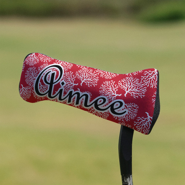 Coral Putter Cover - On Putter
