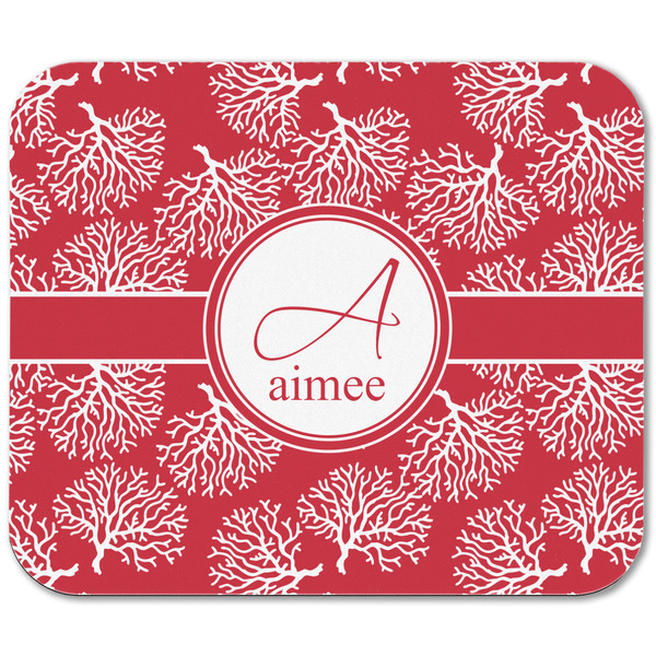 Coral Rectangular Mouse Pad - APPROVAL