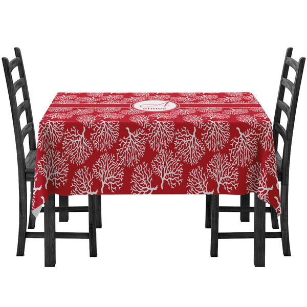 Custom Coral Tablecloth (Personalized)