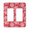 Coral Rocker Light Switch Covers - Double - MAIN