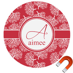 Coral Car Magnet (Personalized)