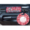 Coral Round Luggage Tag & Handle Wrap - In Context