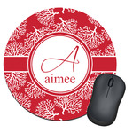 Coral Round Mouse Pad (Personalized)
