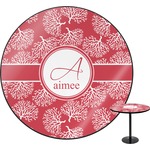 Coral Round Table - 24" (Personalized)