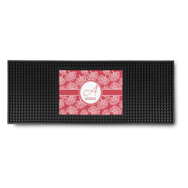 Custom Coral Rubber Bar Mat (Personalized)