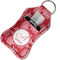 Coral Sanitizer Holder Keychain - Small in Case