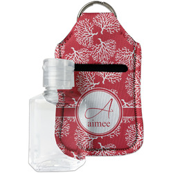 Coral Hand Sanitizer & Keychain Holder - Small (Personalized)