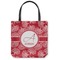 Coral Canvas Tote Bag - Large - 18"x18" (Personalized)