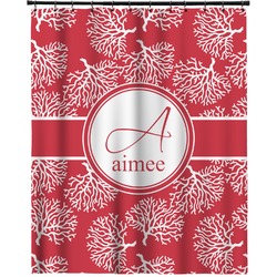 Coral Extra Long Shower Curtain - 70"x84" (Personalized)