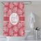 Coral Shower Curtain Lifestyle