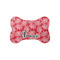 Coral Bone Shaped Dog Food Mat (Small) (Personalized)