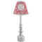 Coral Small Chandelier Lamp - LIFESTYLE (on candle stick)
