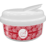 Coral Snack Container (Personalized)