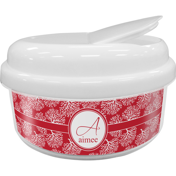 Custom Coral Snack Container (Personalized)
