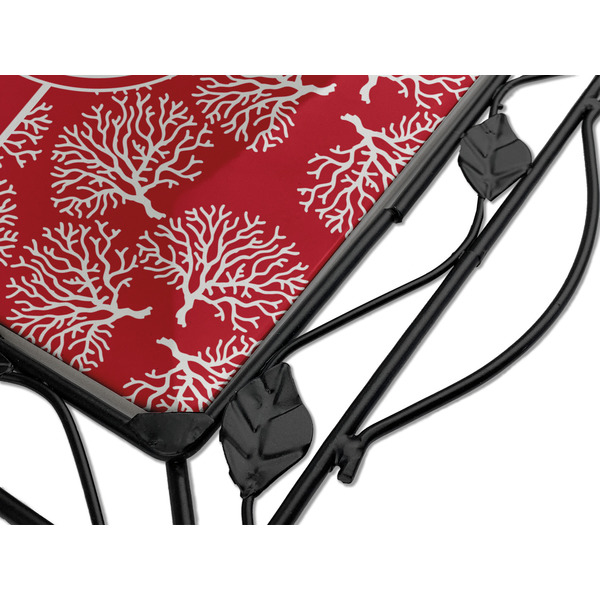 Coral Square Trivet - Detail