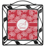 Coral Square Trivet (Personalized)