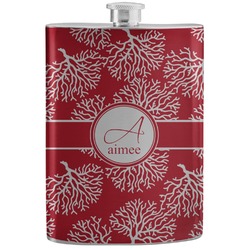 Coral Stainless Steel Flask (Personalized)