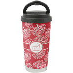 Coral Stainless Steel Coffee Tumbler (Personalized)